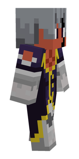 Black skin: body, right side render