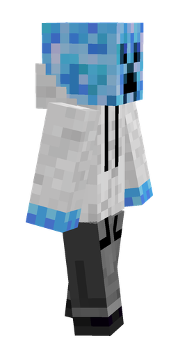 Black skin: body, right side render