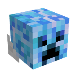 Black skin: head render