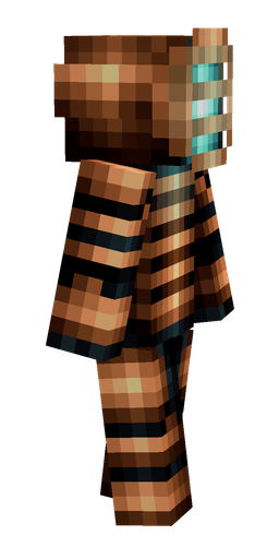 Black skin: body, right side render