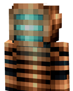 Black skin: bust render