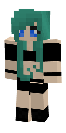 Black skin: body, front render