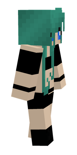 Black skin: body, right side render