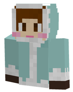 Blue skin: bust render