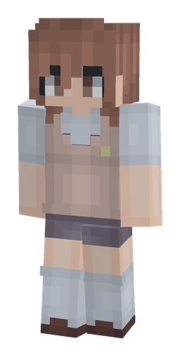 Blue skin: body, front render