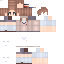 Blue skin: raw texture render
