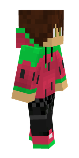 Black skin: body, right side render