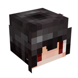 Black skin: head render