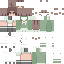 Gray skin: raw texture render