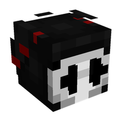 Black skin: head render