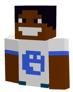 Blue skin: bust render