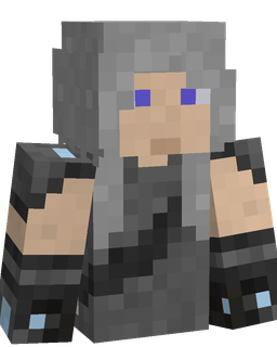 Black skin: bust render