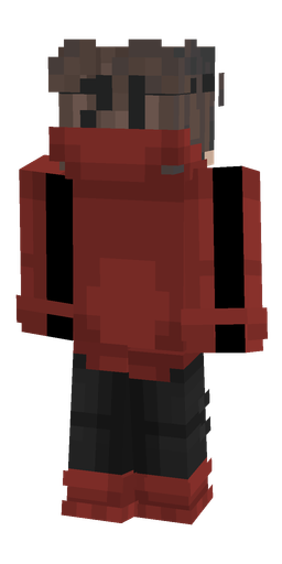 Black skin: body, back render
