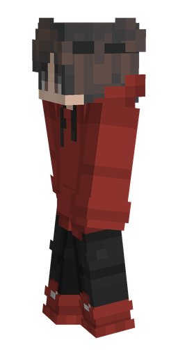 Black skin: body, left side render