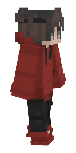 Black skin: body, right side render