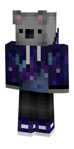 Black skin: body, front render