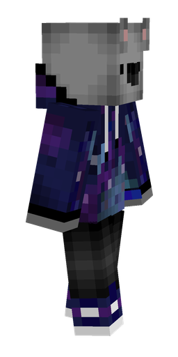 Black skin: body, right side render