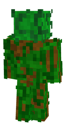Brown skin: body, back render