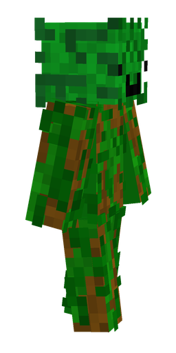 Brown skin: body, right side render