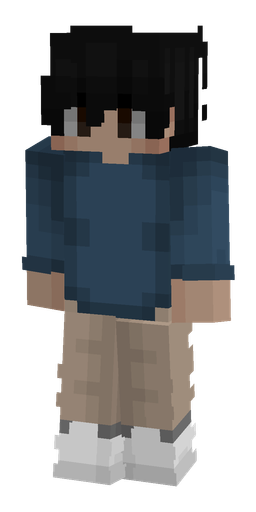 Black skin: body, front render