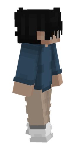 Black skin: body, right side render