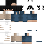 Black skin: raw texture render
