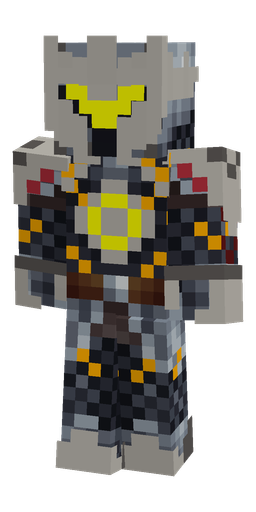 Black skin: body, front render
