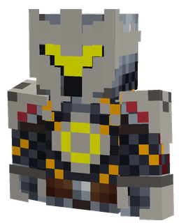Black skin: bust render