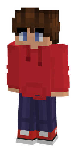 Blue skin: body, front render