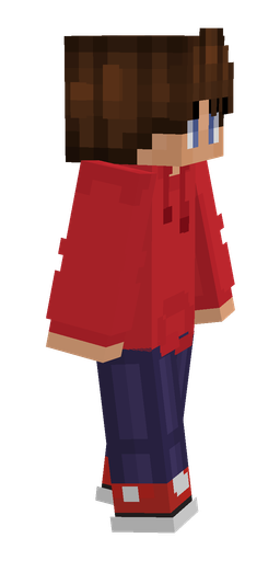 Blue skin: body, right side render