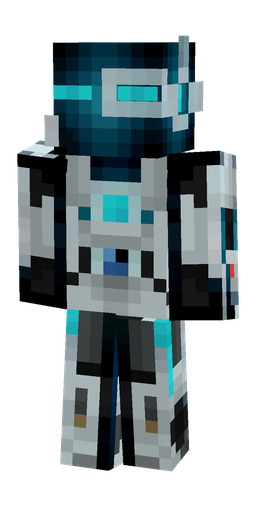 Black skin: body, front render