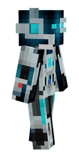 Black skin: body, right side render