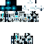 Black skin: raw texture render