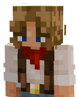 Blue skin: bust render