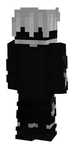 Black skin: body, front render
