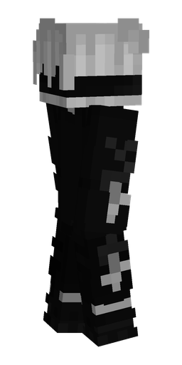 Black skin: body, left side render