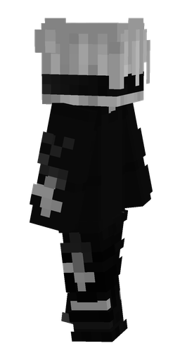 Black skin: body, right side render