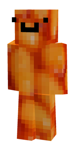 Orange skin: body, front render