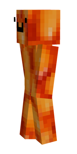 Orange skin: body, left side render