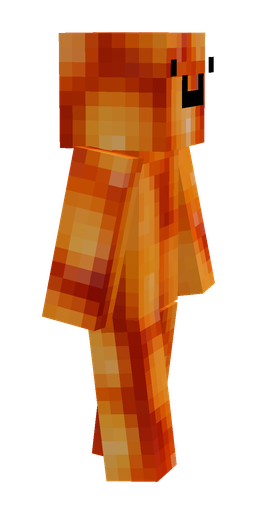 Orange skin: body, right side render