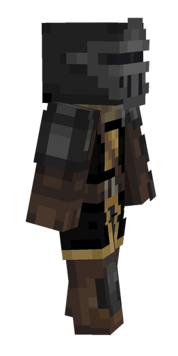 Black skin: body, right side render
