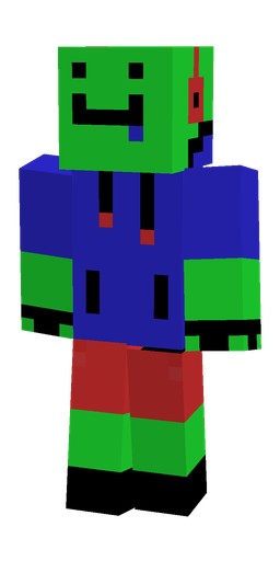 Black skin: body, front render