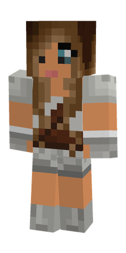 Brown skin: body, front render