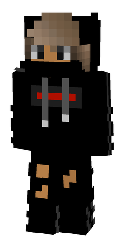 Black skin: body, front render