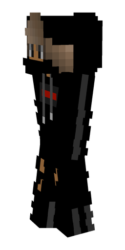 Black skin: body, left side render