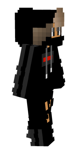 Black skin: body, right side render