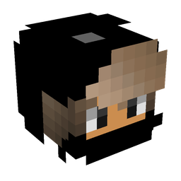 Black skin: head render