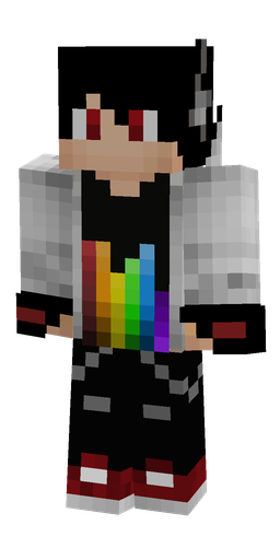 Black skin: body, front render