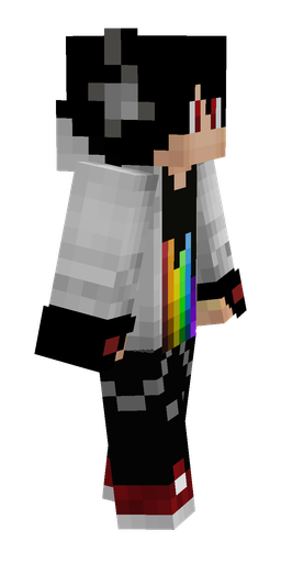 Black skin: body, right side render