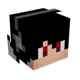 Black skin: head render